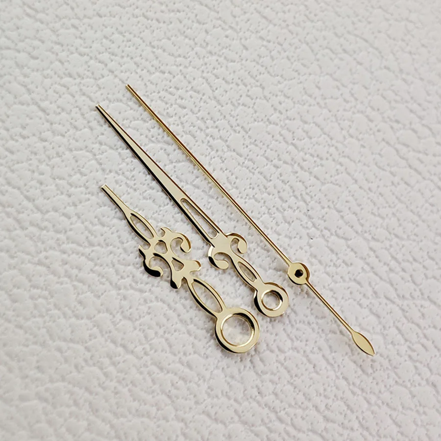 Elegant Snowflake Design Hands in Silver, Gold, and Rose Gold - Premium Watch Accessory