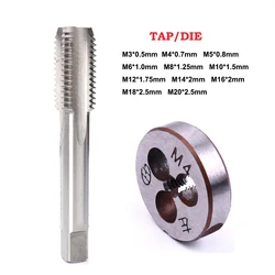 High - Speed Steel (HSS) Metric Hand Tap Die with Straight Flute Screw Thread, Left Hand Thread (1pc Die M16X2mm)