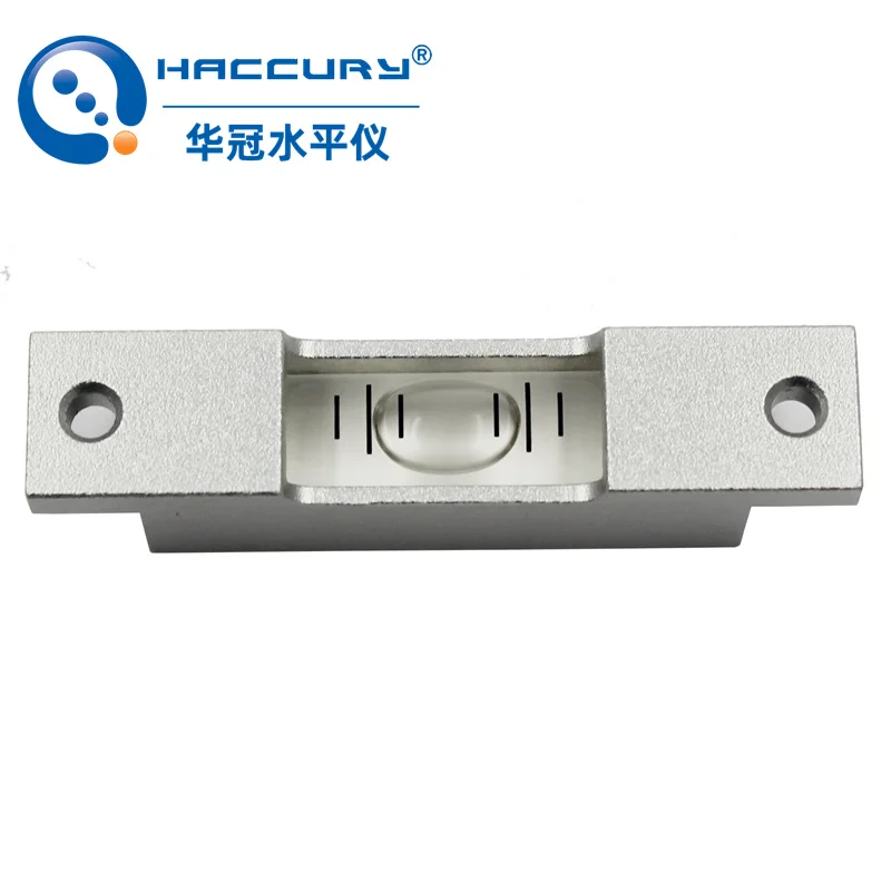 

Inlaid Embedded Mini Aluminum Alloy Strip Spirit Level Bubble Horizontal Instrument with Upper Installation Hole 1PCS