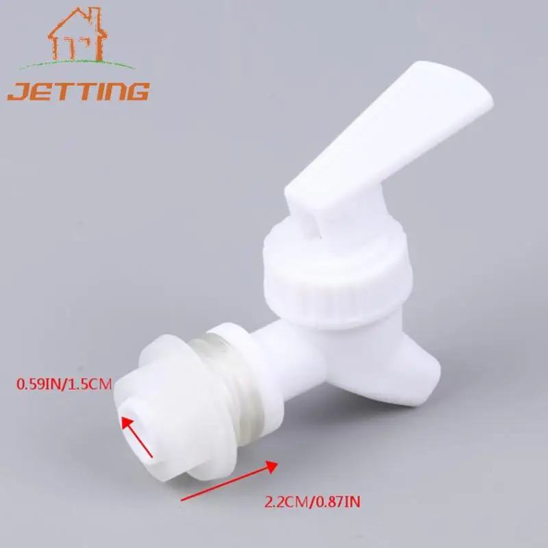 

White grain 15mm Leak Proof Faucet Water Tap Glass Wine Bottle Jar Barrel Water Faucet With Filter Wine Valve Water Dispense