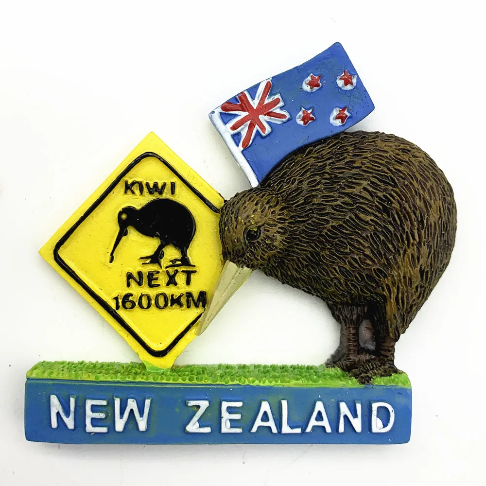 New Zealand  3D Fridge Magnets Tourism Souvenir Refrigerator Magnetic Sticker Collection Handicraft Gift images - 6