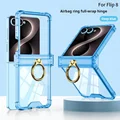 Clear Blue Ring