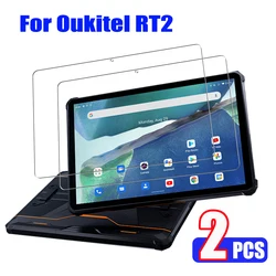 Premium Tempered Glass Screen Protector Set - 10.1 Tablet, 9H Hardness, Bubble - Free, HD Clarity (2 - Pack) (For OUKITEL RT2)