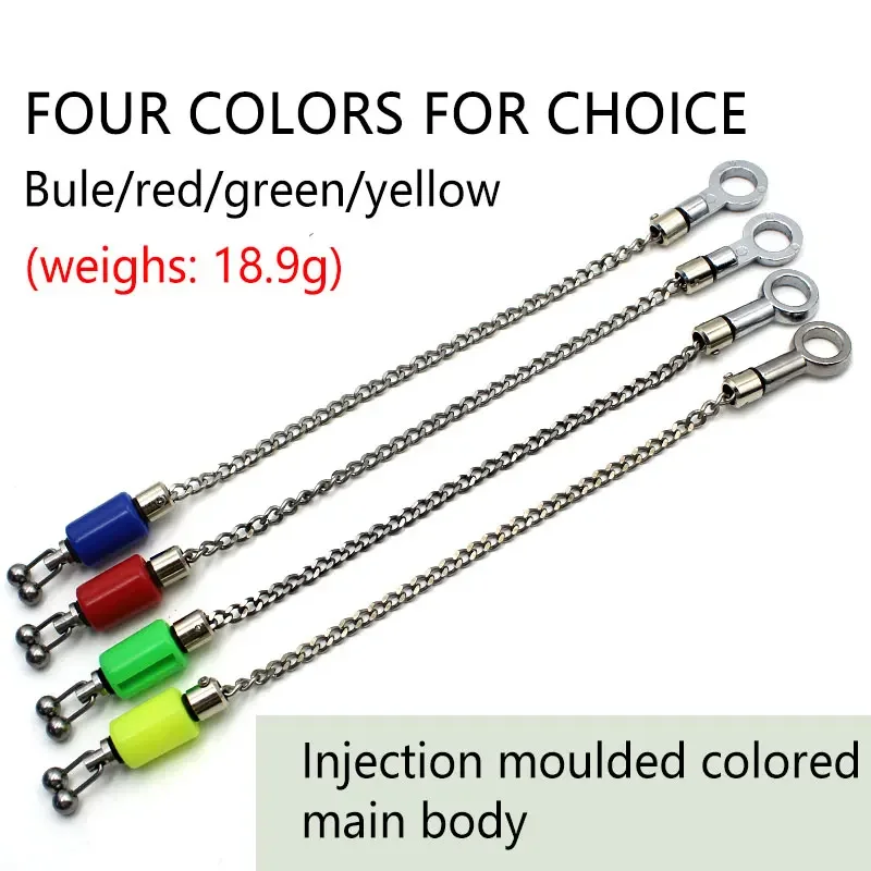 Bobine indicateur de touche swinger pour pêche carpe - Clip de ligne nylon avec alarme intégrée