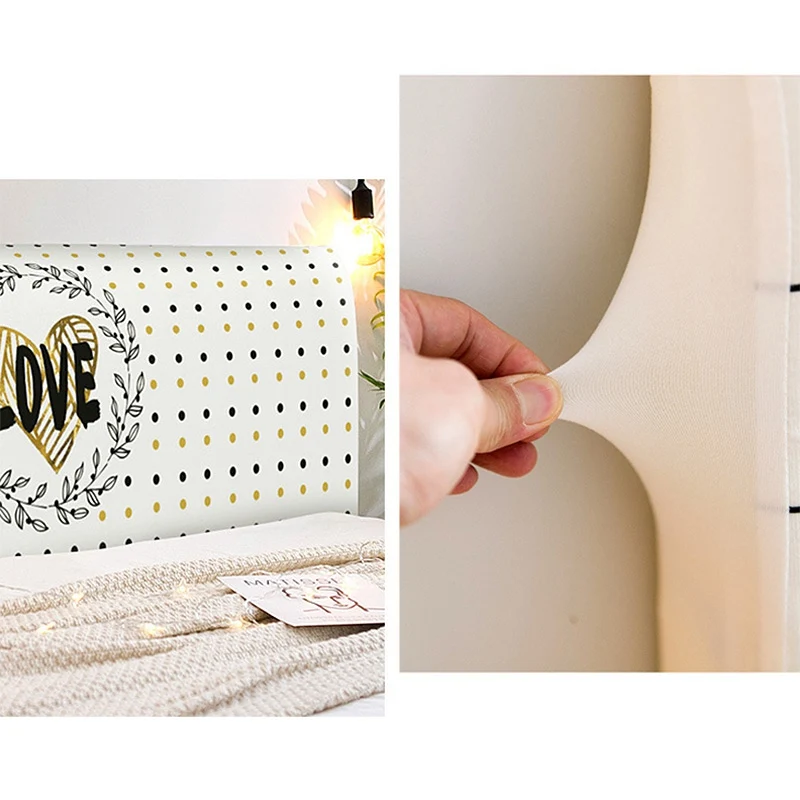 All-inclusive Headboard Cover Dustproof Bedspread Dust Cover Bed Head Protective Elastic Bed Head Back Protection
