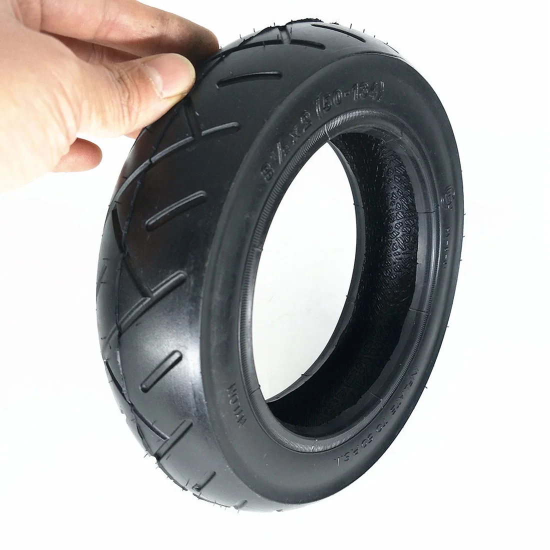 

8 1/2X2 50-134 Children's Three-Wheeled Baby Hand Push Inner Tire Inner Tube Outer Tube Butyl Rubber Durable Escooter Tires