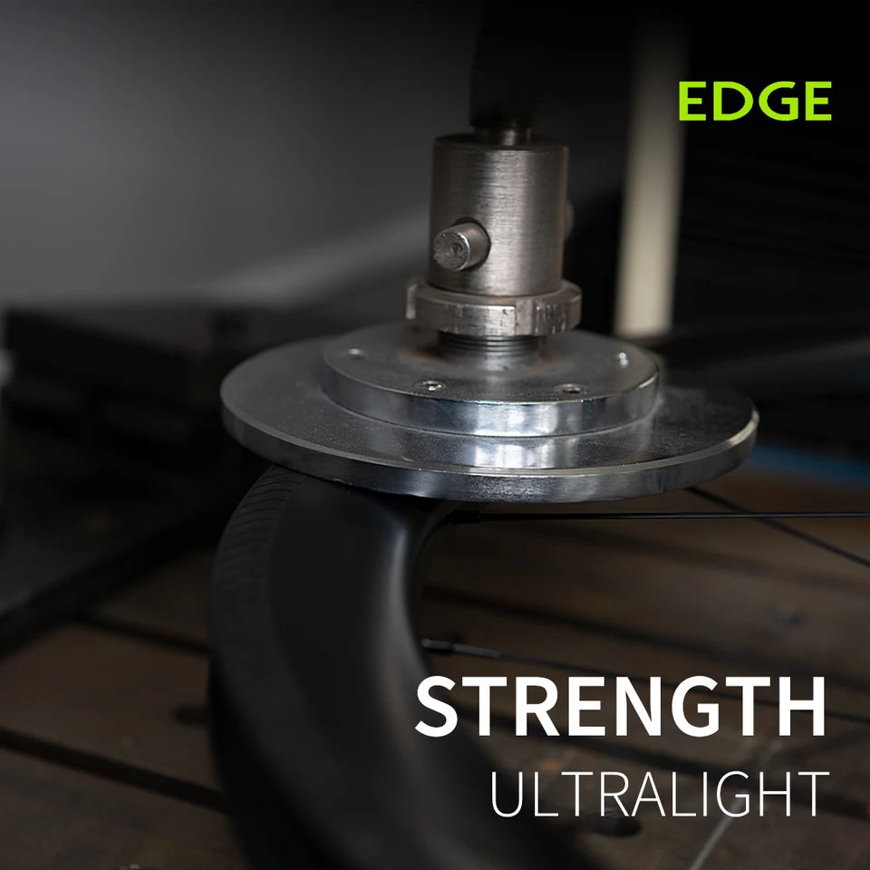 ELITEWHEELS EDGE カーボンリムブレーキロードホイールセット超軽量