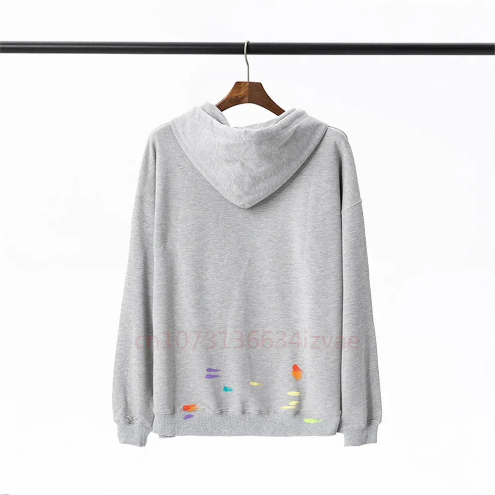 DEPT Fashion Hoodies for Men and Women Letter Print Hoodie Autumn Winter Long-sleeved Pullover Couple Casual Sweatshirts