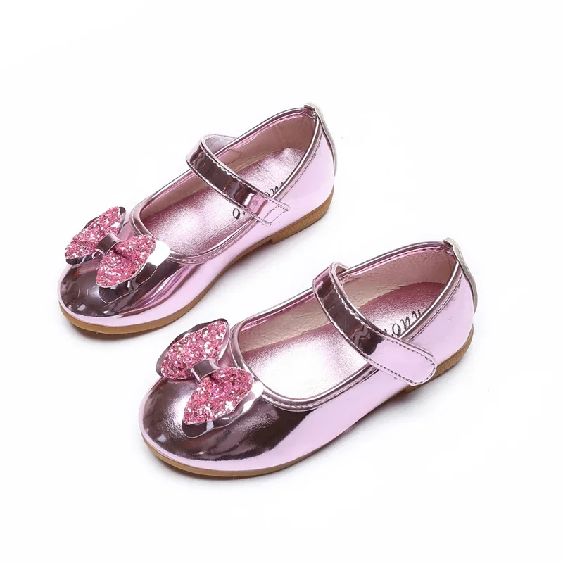 Child Leather Sandals Girl Sweet Princess Shoes Baby Dance Shoe Toddler Baby Sandals Girls Good Quality Shoes