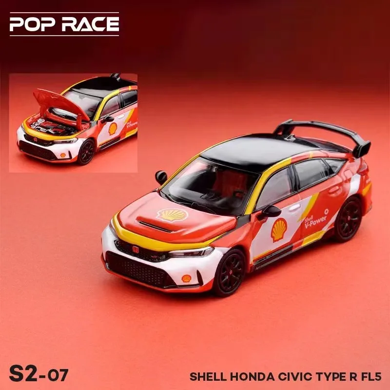 XCARTOYS 1:64 POPRACE SHELL Toyota Yaris Honda FL5