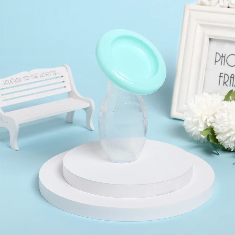 Baby Feeding Manual Breast Pump Partner Breast Collector Automatic Correction Milk Silicone Pumps Maternity Products