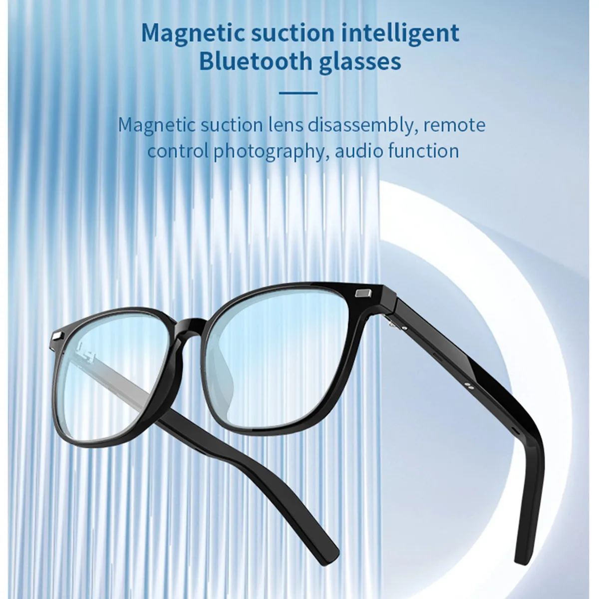 Smart Translate Glasses for Man Wake Up Voice Assistant UV Protect Smart Sunglasses Artificial Intelligence for Travel Study