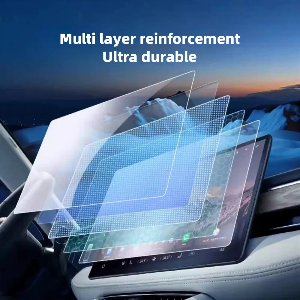 Für Chery Tiggo 9 2024 2025 2026 Navigationsinstrument-Bildschirmschutz HD Gehärtetes Glas Schutzfolie Auto-Zubehör – Detail 8