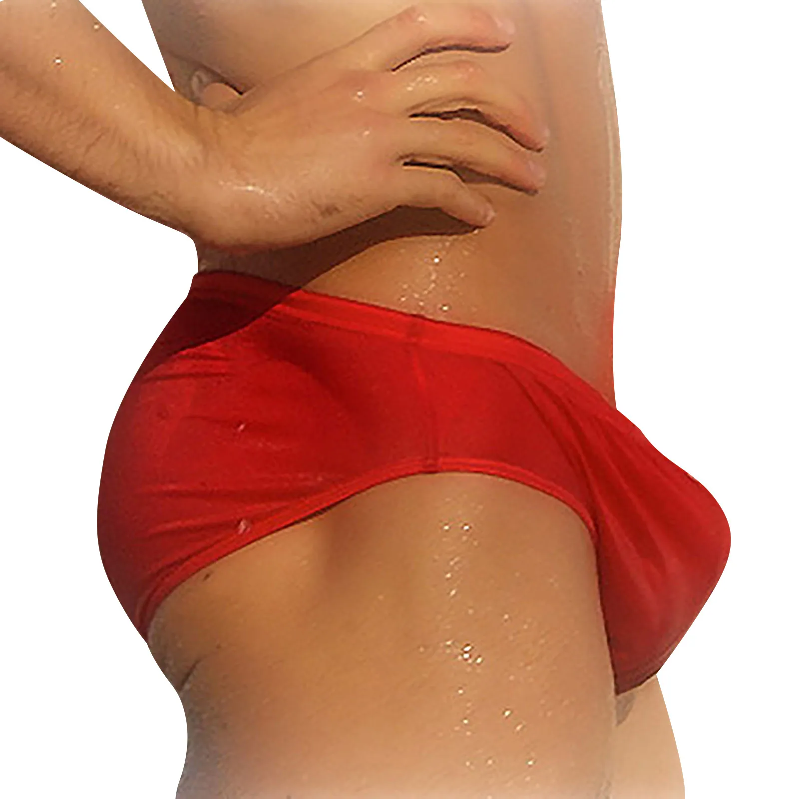 Men's Swim Mini Briefs Beach Pants Surfing Low-waist Sexy Surfboard Solid Color Swimwear Padded Push-up Swimming swimsuits swim briefs