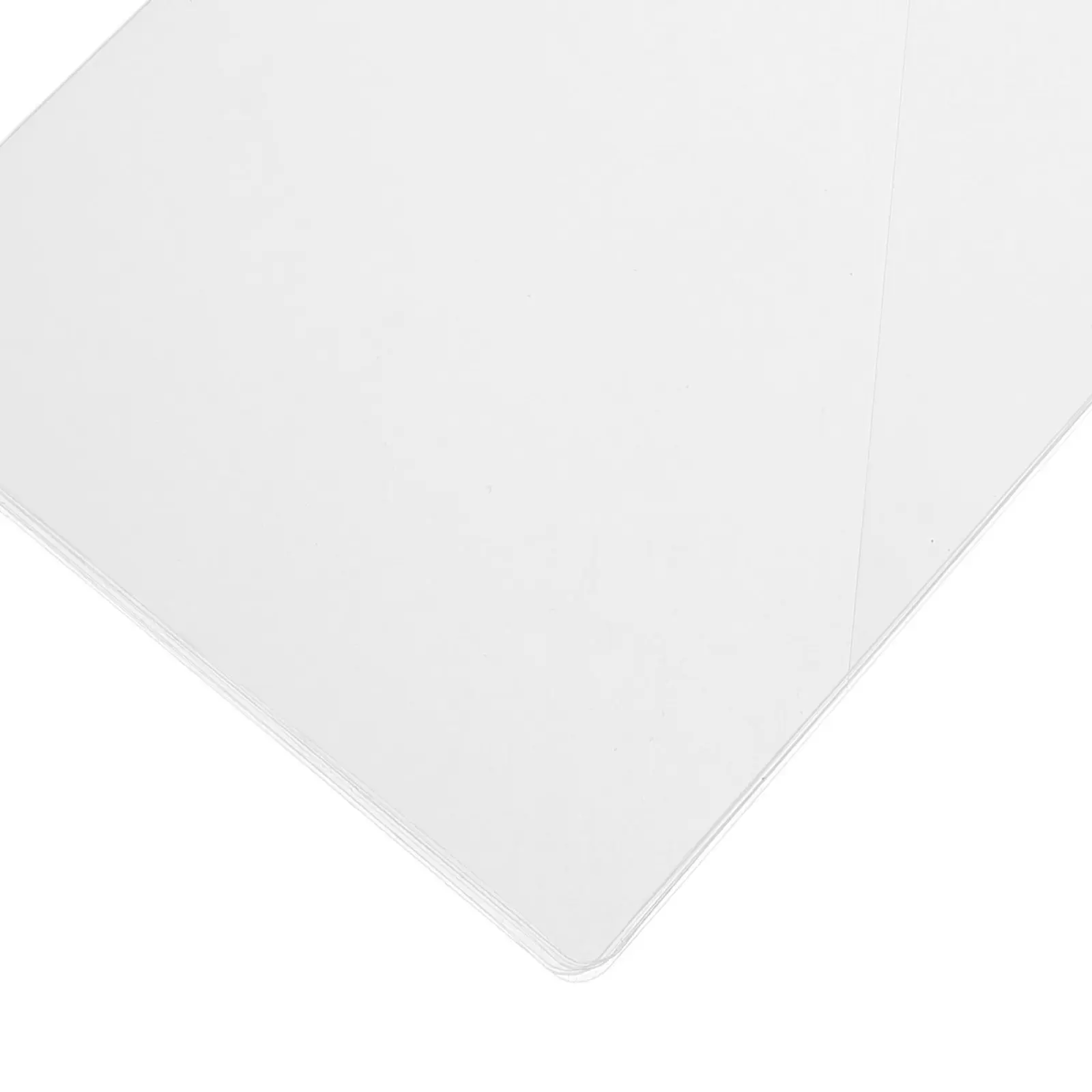 공예품을 위한 10Pcs 투명 플라스틱 스텐실 시트 18.65x5.5 인치 3D 인쇄 펜 복사 보드용 재사용 가능한 투명 드로잉 보드