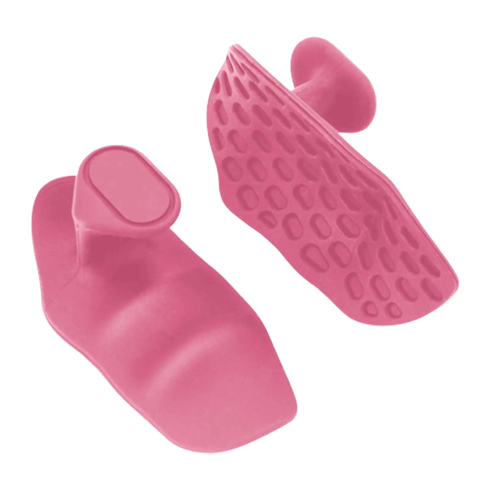 Poignées D'Haltérophilie En Silicone Antidérapantes - Protection Des Mains Sans Doigts Pour Musculation Et Fitness