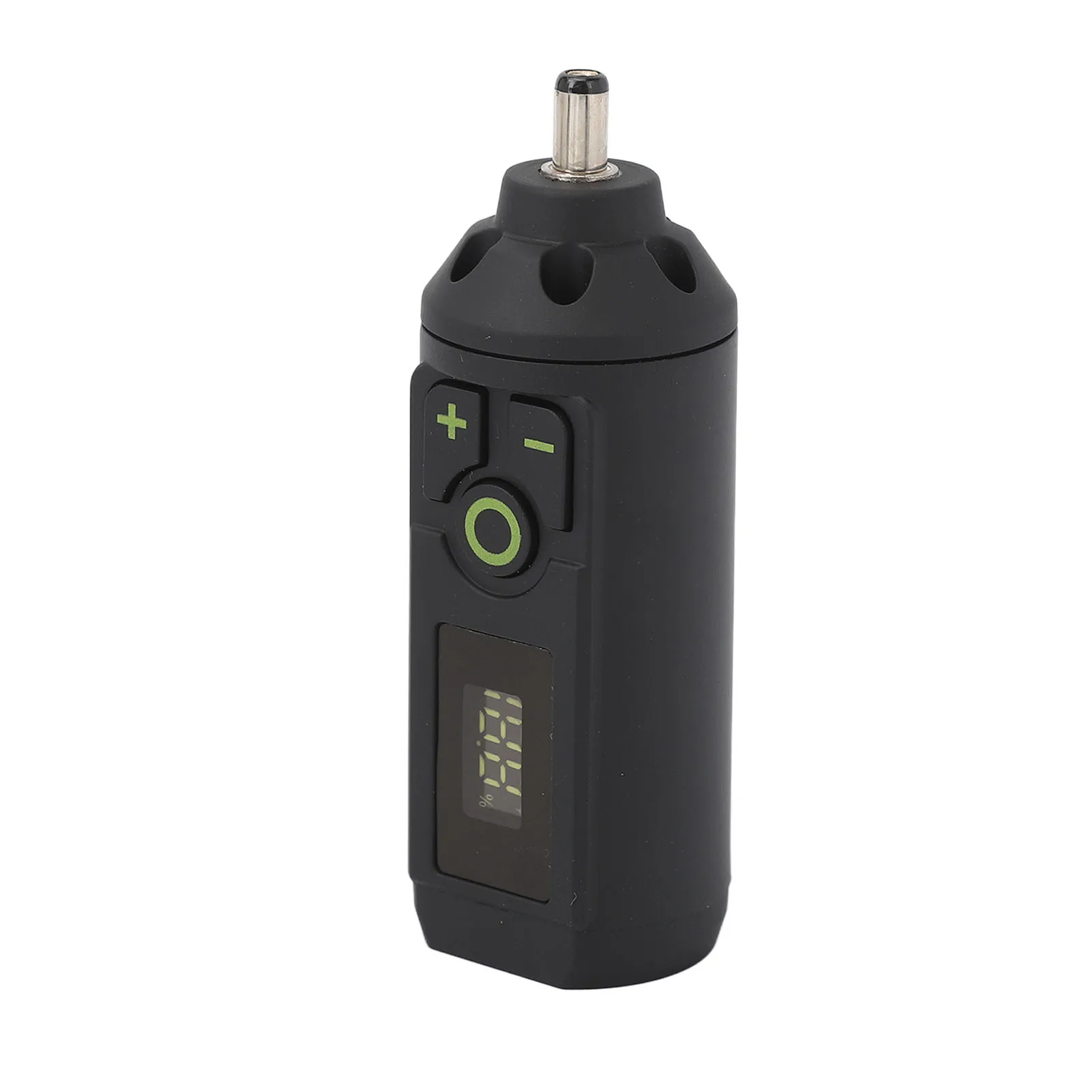Tattoo Power Supply Tattoo Battery Pack Black Tattoo Machine Battery Wireless Tattoo Machine Battery Type C Alloy Digital LCD Power Supply for Beauty Salon