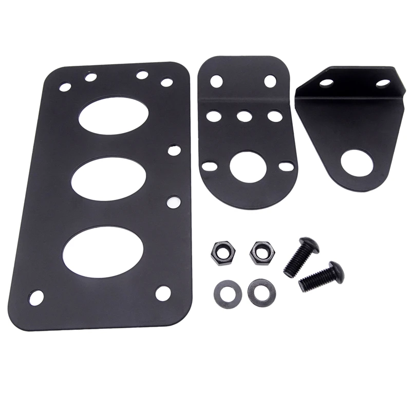 

1 Set Universal Registration Plate for Harley Bobber Chopper Holder Motorcycle Side Mount License Bracket License Bracket Plate