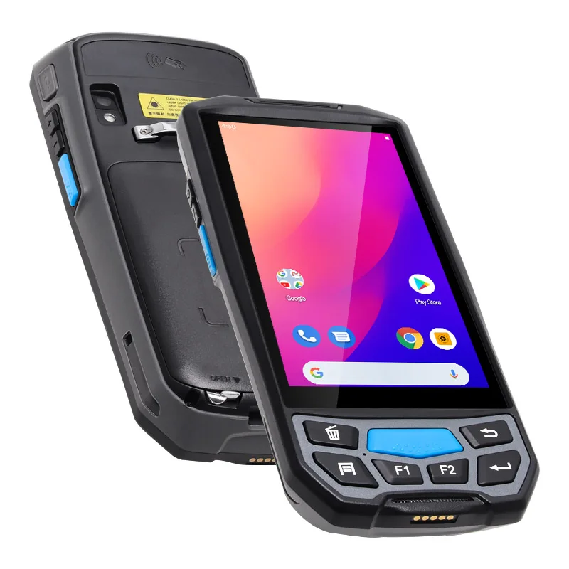 UNIWA-Smartphone with PDA Barcoder Scanner, IP66 Waterproof Mobile Phone, 5.0 