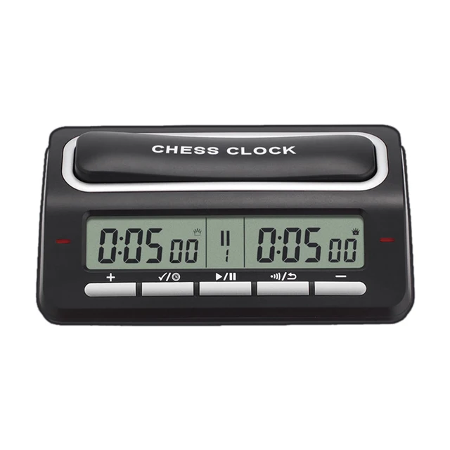 Leap pq9918 relógio de xadrez digital carga usb multifuncional