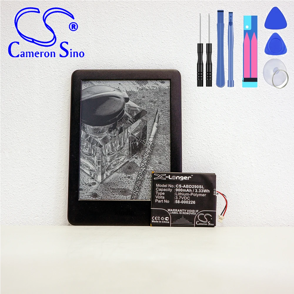 E-Book, E-Reader 900Mah Batteria Per Amazon 26 S1019 58-000226 Kindle 10Th J9G29R Muslimate 53-014490 Kindle Touch 2019