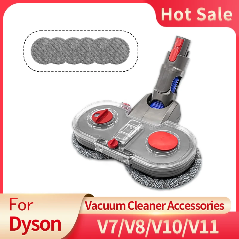 Including Removable Water Tank Electric Mop Head Attachment For Dyson