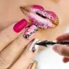 Rhinestone Picker Tool 2PCS with 2 Extra Wax Tips, Dual-Ended Manicure Nail Art DIY Decoration Kit for Rhinestones and Gemstones 5