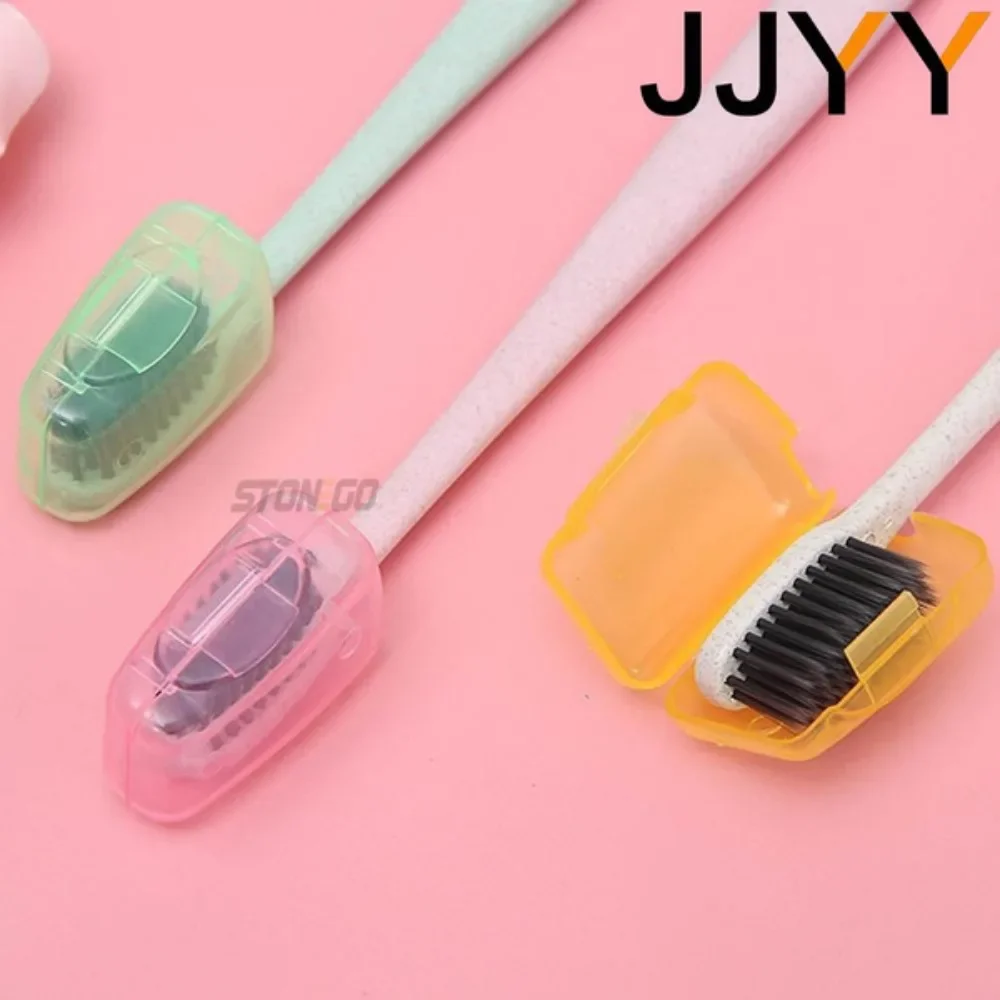 JJYY 5PCS Portable Home Outdoor Toothbrush Head Cover Portable Toothbrush Head Sanitary Protective Cap Outdoor Travel