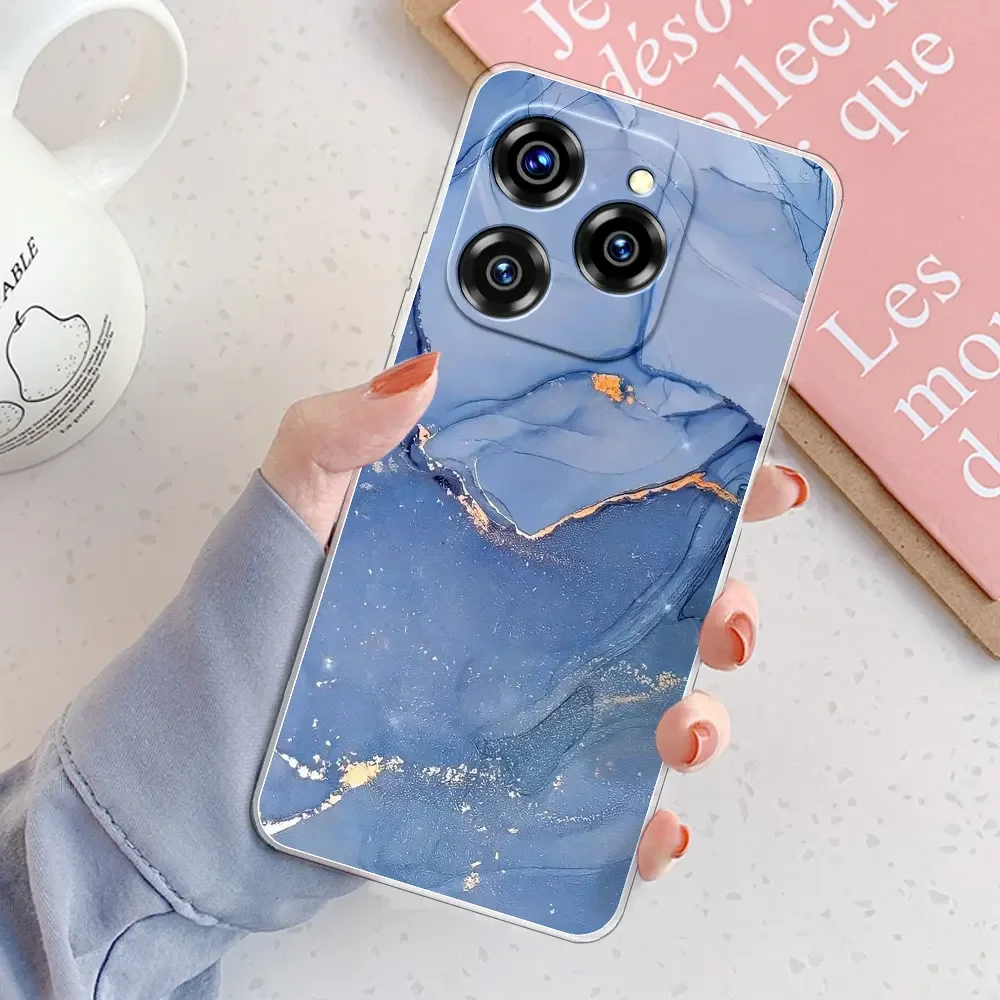Clear Shockproof Silicone Phone Case - Fashionable Soft TPU Back Cover