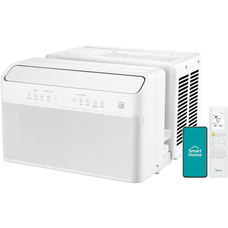 

Ultra Quiet with Open Window Flexibility, Works with Alexa/Google Assistant, 35% Energy Savings, Remote Control