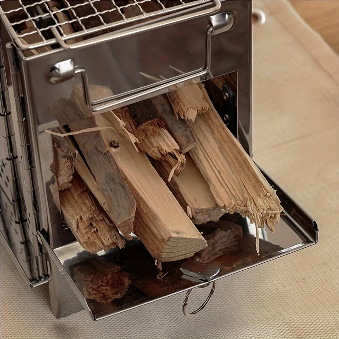 Portable Steel Firewood Stove 4