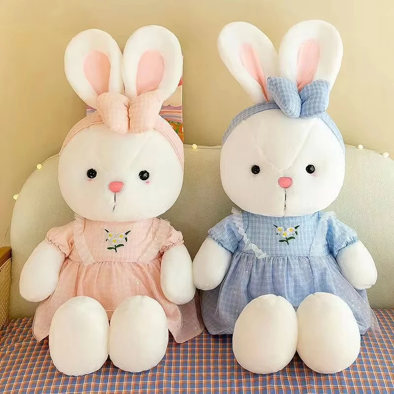 40cm 15inch Cute Rabbit Doll Stuffed Plush Toy Cartoon Anime Cute Pillow Pillow Pillow Children's Birthday Gift Fun Doll