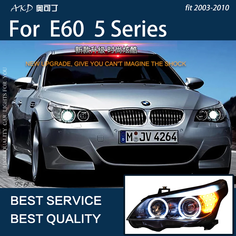 車のスタイリングヘッドライト BMW 5シリーズ E60 BMW 純正 5シリーズ