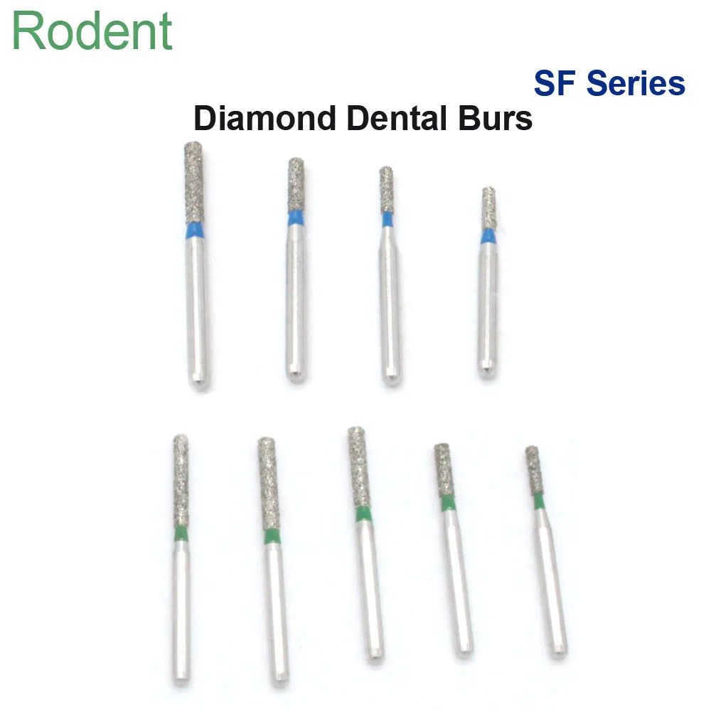 20Pcs Dental High Speed Handpiece Burs Diamond FG Bur Drill Bit for