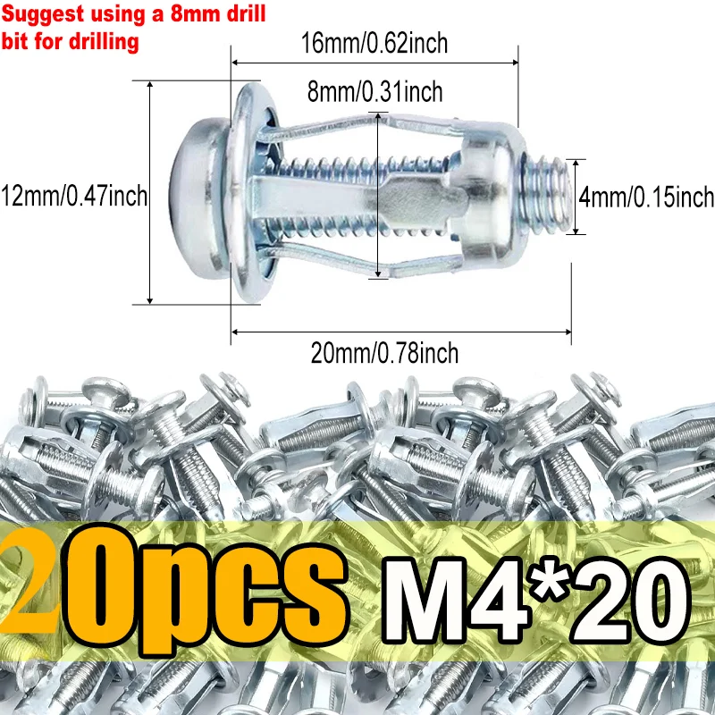20PCS-M4