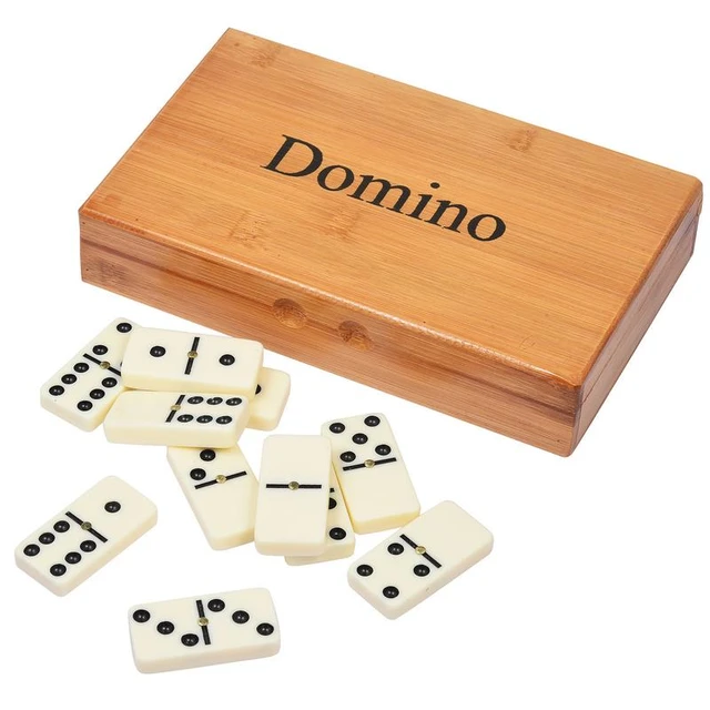 Domino Set Double Six domino gioco del treno messicano 28 tessere domino In  custodia di legno Classic Dominos Set Dot domino giochi - AliExpress