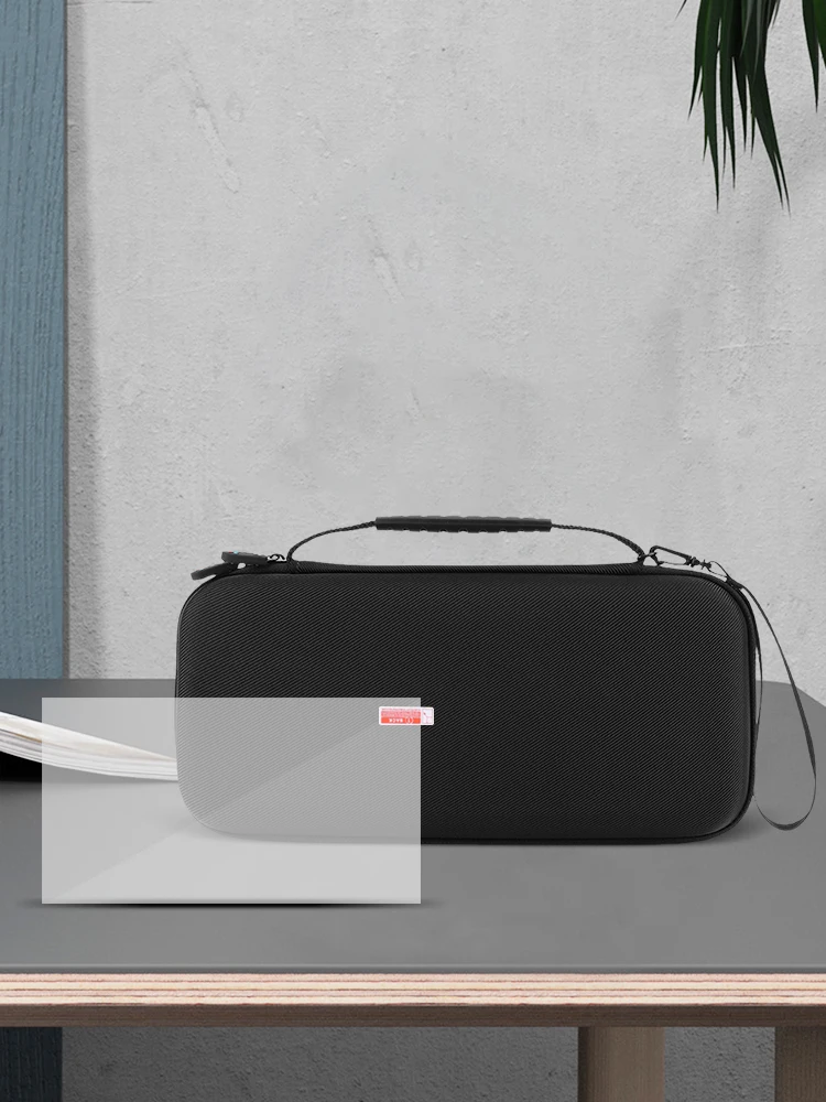 EVA Carrying Case & Screen Protector for Switch 2 Portable Storage Bag Anti-scratch with 10 Game Cards Holder Games Accessories