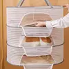 Portable Foldable Drying Net Anti-mosquito Strong and Durable Hanging Drying Net for Dry Goods Vegetable Fruit Herbs Clothing 1