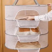 Portable Foldable Drying Net Anti-mosquito Strong and Durable Hanging Drying Net for Dry Goods Vegetable Fruit Herbs Clothing 1