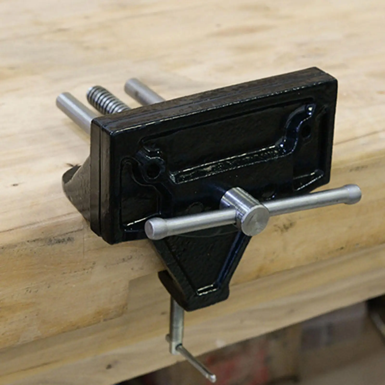 Woodworking Vise Easy Adjustment Home Vise Multipurpose Clamping Vise for Welding and DIY Home Workshop Metalworking Woodworking 4