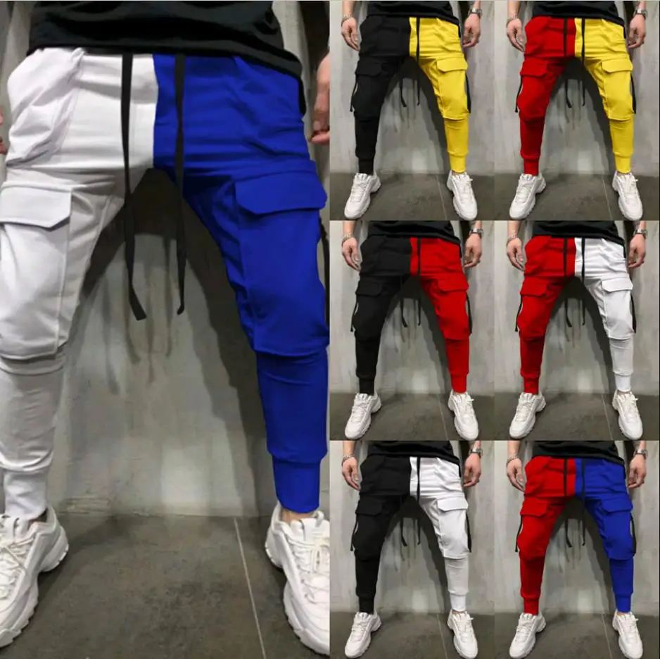 Casual pants,printed pants Men's Pants Hip Hop Joggers Cargo Pants Casual Fashion Printing Trousers Streetwear