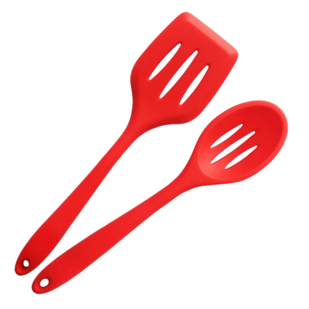 Kitchen Cooking Tools Coated Nylon And Silicone Cookware Spatula And Spoon 6 Style pancake spatula