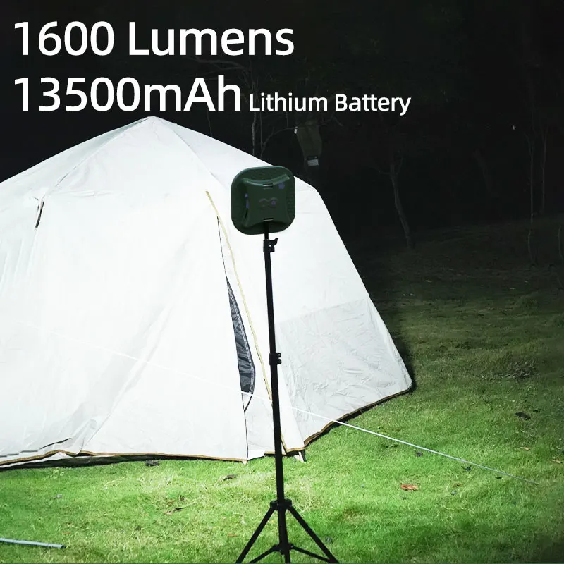 Camping Light MOSLIGHTING Camping Lantern 80W 7500K Torch Flashlight Rechargeable LED Light 4 Light Modes for Outdoor Hiking Emergency Lamps