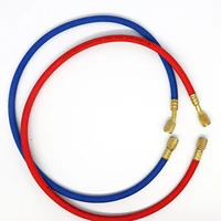Kit de service de manomètre de réfrigérant de climatiseur pour R12/R22/R134/R502 avec tuyau adaptateur avec adaptateur 4