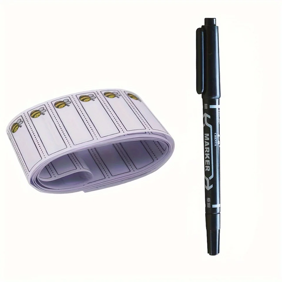 Set Da 24, 48 O 96 Etichette Medie 5x2 Cm Per Vestiti, Da Stampare Con - Foto 8