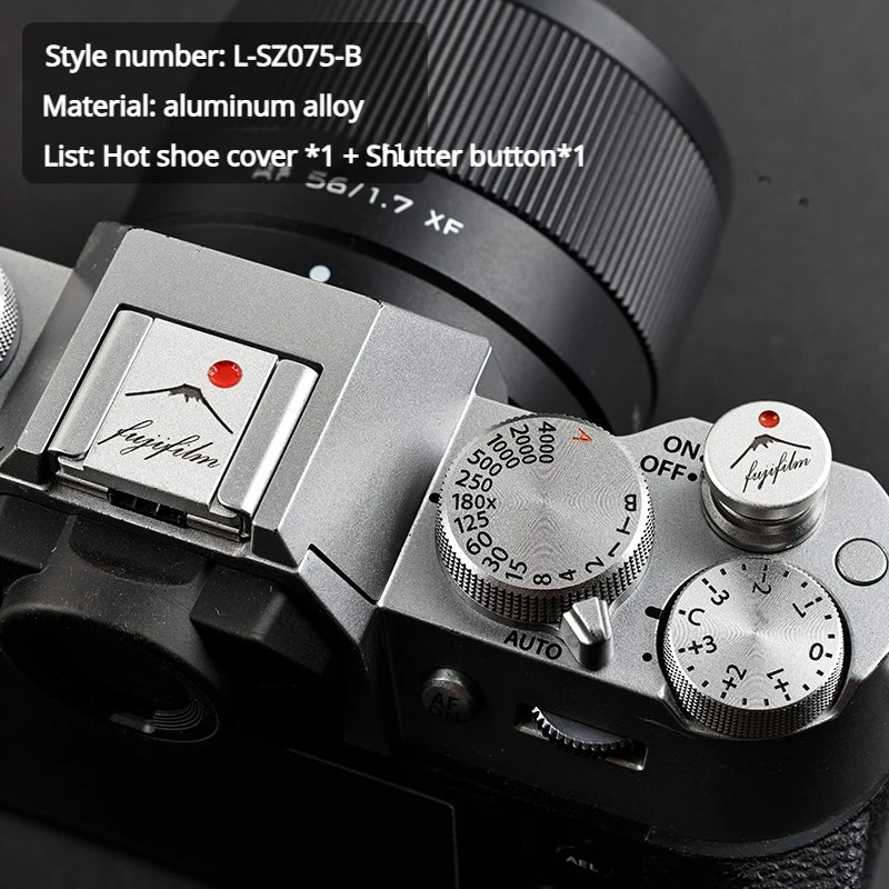 Kamera Blitzschuh Abdeckung Blitzschuh Schutz staubdicht Metall für Fujifilm XS10 XM5 XE4 XT5 XT30II XH2S XA7 X100VI XT50 – Detail 5