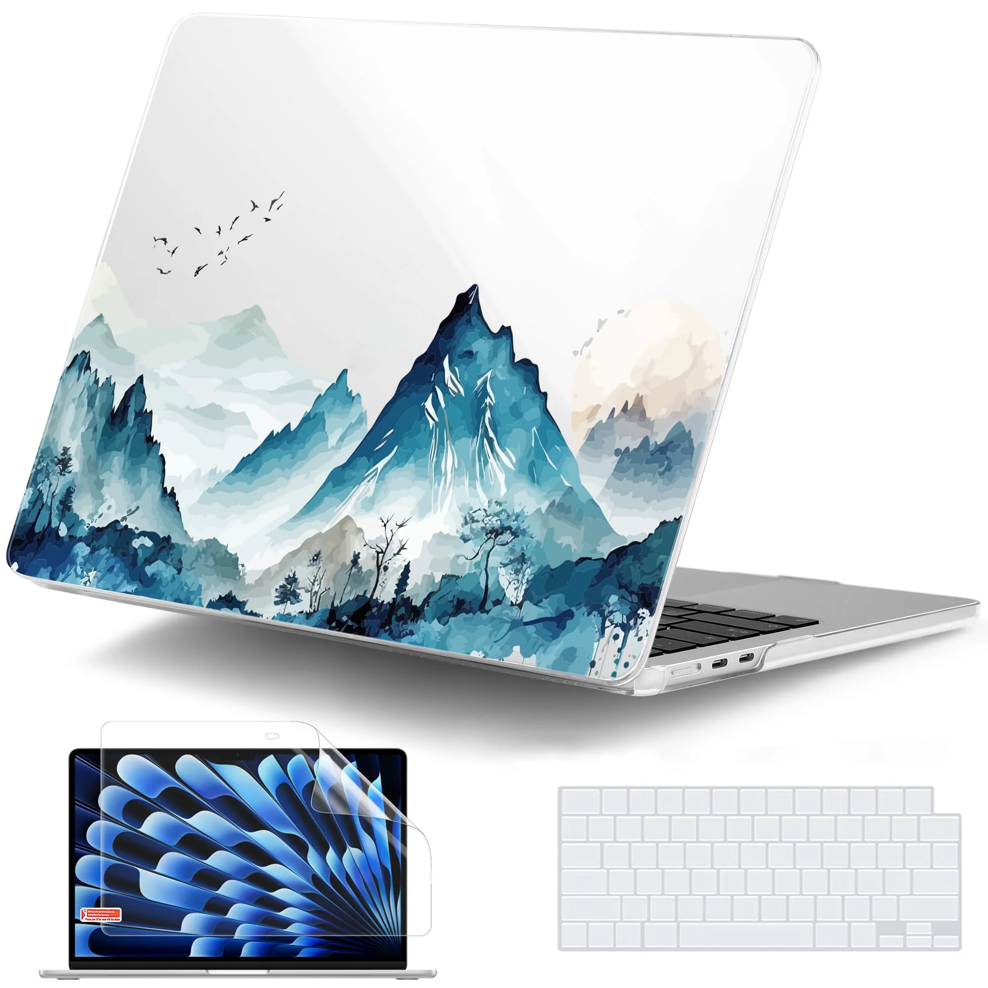 Laptop A2337 Per Macbook Air 13 Custodia M1 M2 M3 13.6 15.3 Pollici A2681 A3113 A2941 Cover 2021 2022 Shell Pro 14 16 A2992 A29912024