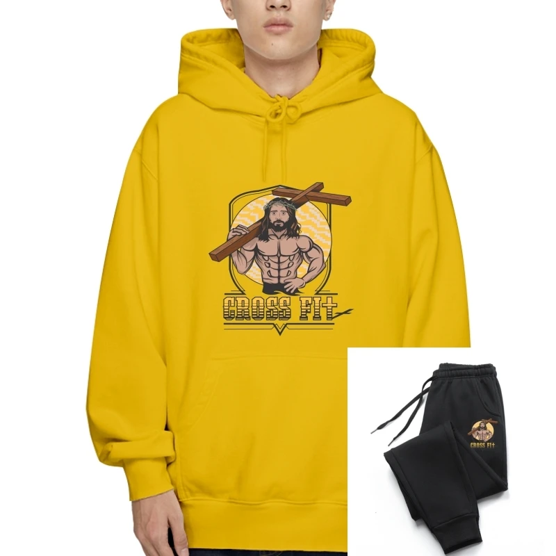 

Reps for Jesus - Gym Workout Bodybuilder Men's T-Hoodies