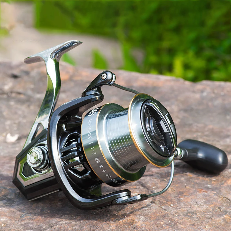 Fishing Reel Spinning Full Metal Reel 5+1BB Saltwater Reel Surfcasting Gear  Reel | eBay