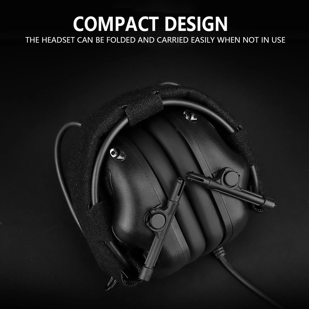 GEN 5 Tactical Headset Military Hunting Shooting Noise Cancelling